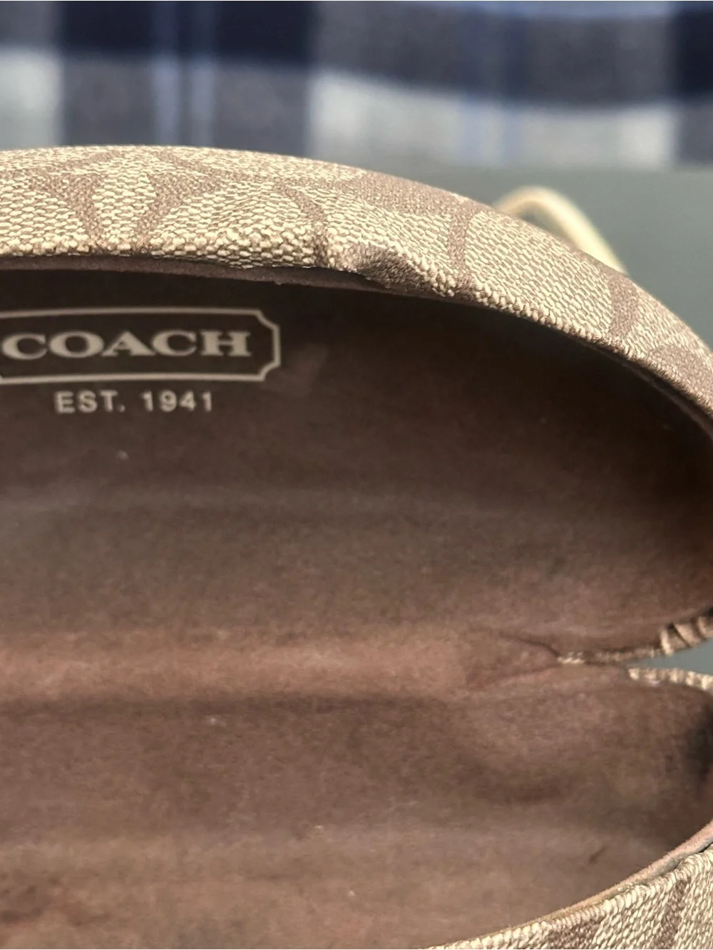 Coach Pink Gradient Shield Sunglasses with Signature Case
